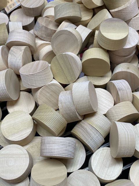 Pile of Wooden Bungs